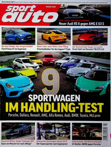 Deckblatt Sport Auto (03/2020)